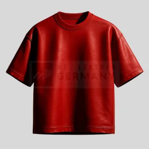 red leather t-shirt germany