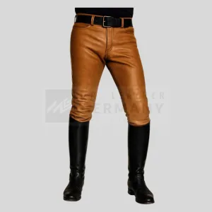 tan leather fetish jeans germany