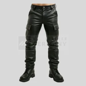 leather cargo pants germany