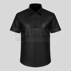 black sheep leather polo shirt germany