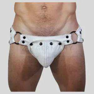 genuine leather jockstrap codpiece germany