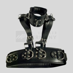 real leather full body harness germany