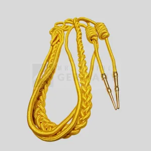 gold silk officer cord germany