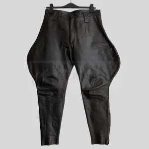 70s Vintage German Leather Pants