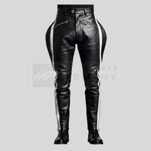 Slim Fit Leather Jodhpurs