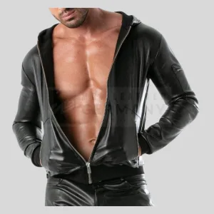 leather look vest germany
