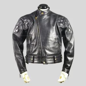 leather padded jacket germany